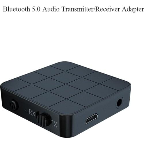 2 in 1 Bluetooth 5.0 Wireless Audio Receiver Transmitter Media Player Adapter