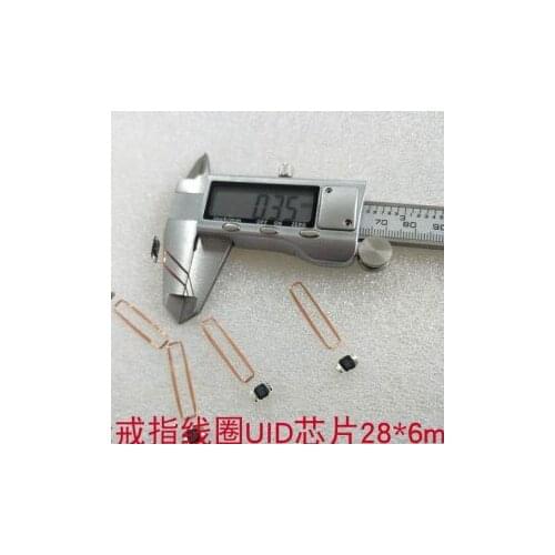 28*6*0.35MM UID changable COB chips IC chip and antenna 13.56MHz ISO14443A 10pcs/Lot
