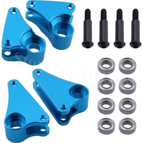 4pcs Front & Rear Aluminum Rocker Arm Set Bearing Bushings For Traxxas 1/16 Slash 4WD E-Revo Summit VXL RC Car Hop Up Parts 7158