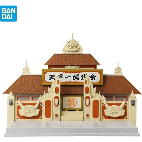 Bandai Original Anime Dragon Ball Super Dragon Stars World Martial Arts Tournament Stage Display Model Collectible Toys for Boys