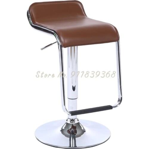 Bar Chair Lift Chair Modern Simple Bar Chair High Footed Stool Front Desk Fashion Bar Stool Cashier Chair Swivel Chair