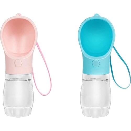 Dog Water Bottle, Portable Dog Bowl, Dog Travel Water Bottle with Leak Proof,Compact Puppy Water Dispenser for Pets