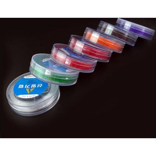 1mm Crystal Beading Stretch Cord Elastic Line Clear Thread Crystal Line For Jewelry Making DIY