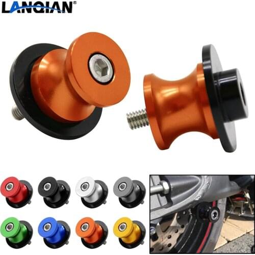 For 1190 1190R RC8 690 SM SMC SMC-R 950 990 990R LC4 10MM Motorcycle CNC Swingarm Sliders Spools Modified accessories