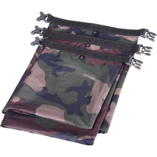 3Pcs S M L Ultralight Waterproof Roll Top Dry Bag Sack Pouch For Boating