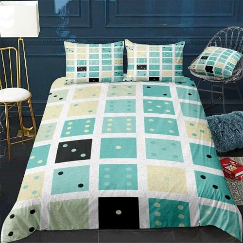 Abstract Dash Pattern Bedding Set For Bedroom Soft Bedspreads For Double Bed Home Duvet Cover Quality Quilt Cover+Pillowcasex2