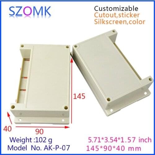 Abs plastic enclosure electronic junction box (1 pcs) 145*90*40mm electronic equipment housing outdoor electrical junction box