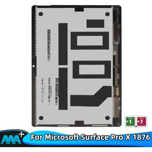 Original For Microsoft Surface Pro x 1876 tablet LCD touch screen display digitizer assembly