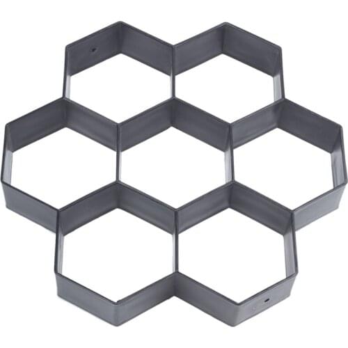 Practical DIY Patio Walk Maker Stepping Stone Concrete Paver Mold Reusable Path Maker Mold Garden Paving Stone Molds 30*30cm