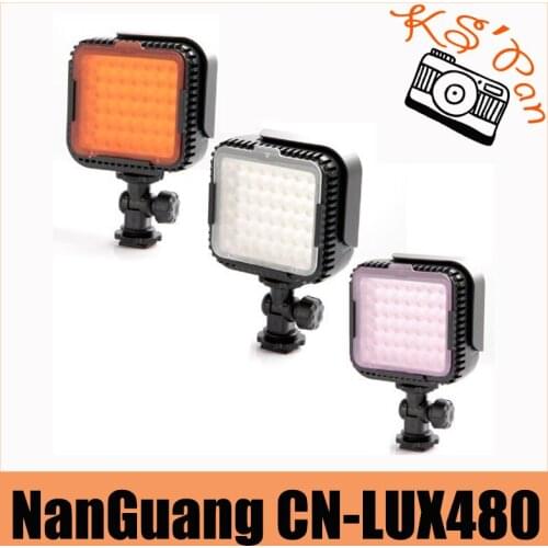 NanGuang CN-LUX480 48 LEDs Video Light Photo Lamp for Canon Nikon Camera Video Camcorder 5600K/ 3200K free shipping