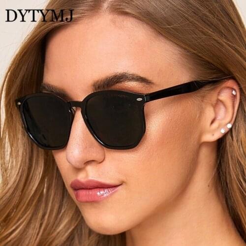 DYTYMJ Vintage Sunglasses Women Polygonal Rice Nail Sunglasses for Women Classic Sun Glasses for Men Luxury Lentes De Sol Mujer