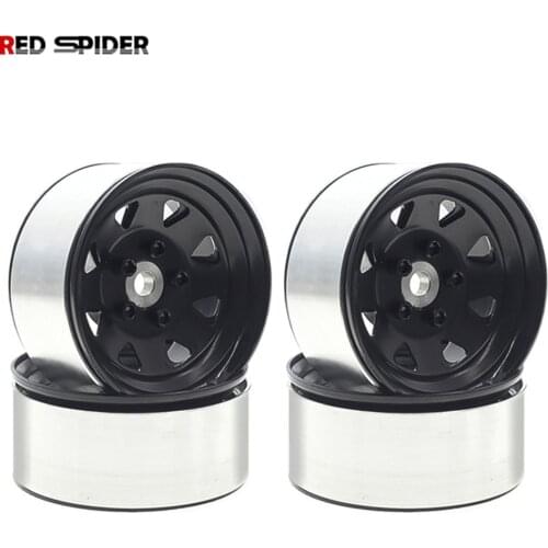 1set RC Crawler 1:10 Alloy Wheel Rim 1.9 Inch BEADLOCK for 1/10 TRX-4 Axial SCX10 TAMIYA CC01 D90 D110 S320