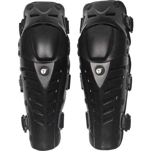 1 Pair Adults Knee Shin Armor Protect Guard Pads for Motorcycle Motocross Racing