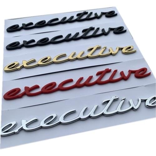 10pcsx 3d Badge ABS Plastic Emblem Executive Car Sticker Badge Logo Nameplate