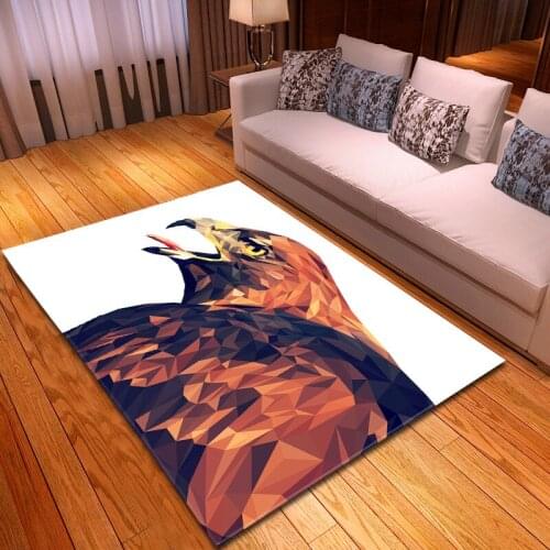 3D Cartoon Animals Decor Large size Carpets for Living Room Bedroom Area Rug Soft Flannel Child/Kids/Baby Play Crawl Mat/Carpet