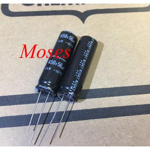450v 56uf 100% Original new LED TV CXW Electrolytic Capacitor Capacitance Radial 13x40mm