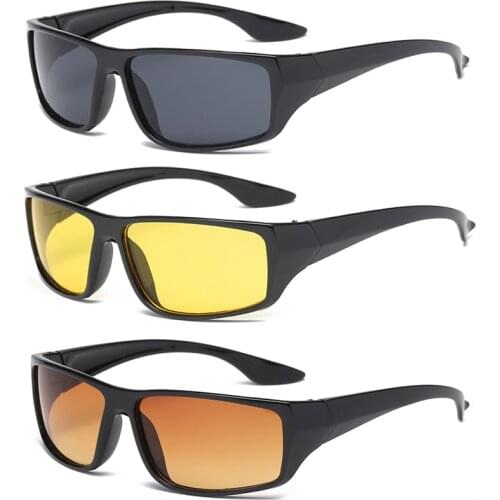 Car Anti-Glare Night Goggles Sunglasses Motorcycle Driving Glasses Night-Vision Glasses Protective UV400 Drivers Goggles