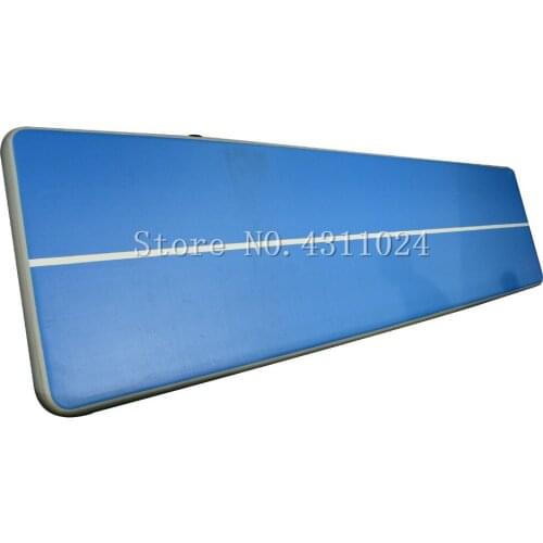 Free Shipping 8x2x0.2m Inflatable Gymnastics Mat Air Track Tumbling Mat Inflatable Gymnastics Airtrack For Training With a Pump