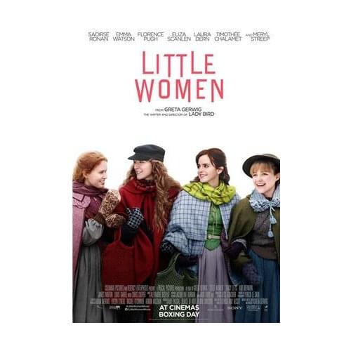 More Style Little Women Movie Art Print Silk Poster for Your Home Wall Decor 24x36inch