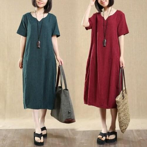 Dower Me Solid Summer Dresses