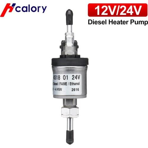 Hcalory 12V/24V 10A 22Mpa 1000W-8000W Oil Fuel Pump Electronic Pulse Diesel Heater Car Air Parking Fuel Pump Lid Holder Housing