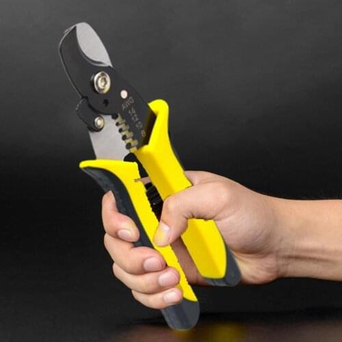 7 Inch Multi-use Wire Stripping Pliers Cable Puller Scissors Electrician Wire Stripper Hand Tools Wire Stripper