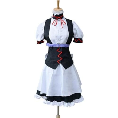 Steins Gate Makise Kurisu Shiina Mayuri Maid Dress Cosplay Costume Stage Performance Clothes , Perfect Custom for You