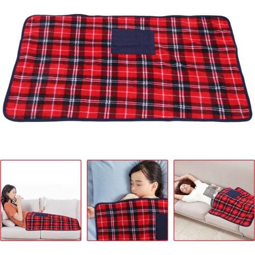 Polyester USB Multifunctional Warm Single Heating Blanket Electric Blanket Knee Pad Shawl For Students Cars Pets Homes