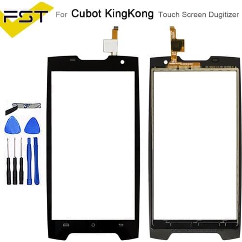 5.0‘’For Cubot King Kong Touch Panel Touch Screen Digitizer Replacement For Cubot KingKong Glass Sensor With Tools+Adhesive