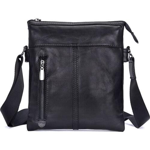 Summer Man Bag Luxury Brand Messenger Bags Men Leather Casual Crossbody Bag For Men Business Shoulder Bag Male Small Handbag