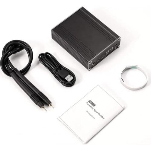 Spot-welder 9 Levels Power Good Conductivity Aluminium Alloy Shell Handheld Precise Spot Welding Machine for 18650 Battrery