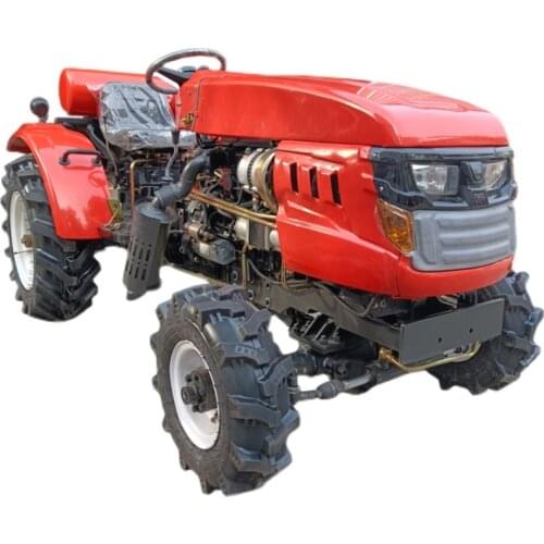 Tractor farm Diesel power orchard 40 horsepower single-cylinder four-wheel drive with rotary tillage