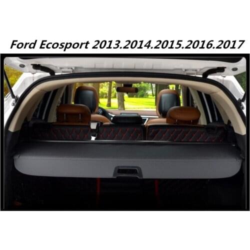 High quality Car Rear Trunk Security Shield Cargo Cover For 13-17 Ford Ecosport 2013.2014.2015.2016.2017