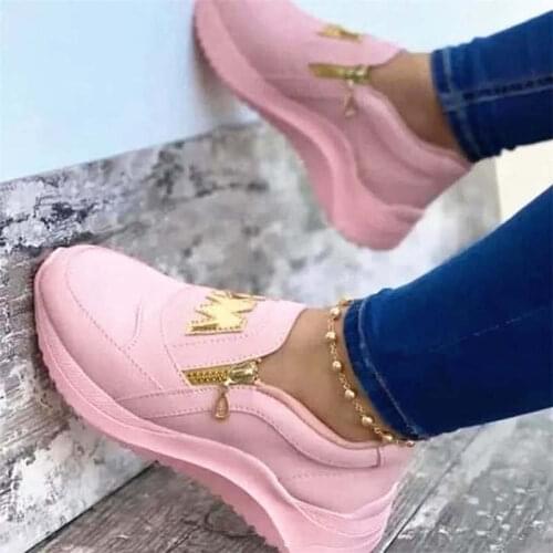 Recreation Shoes For Women 2021 Zapatill Platform Sports Shoes Woman Print Basket Airmattress Luxury Woman Sneaker Jelly Tennis