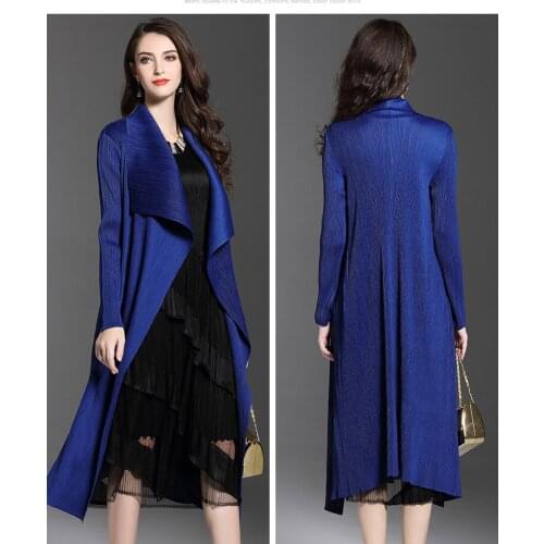 European 2020 New Spring Long Fashion Trench Coat For Women Plus SIze Female Cloak Coats Womens Clothing manteau femme LX2652