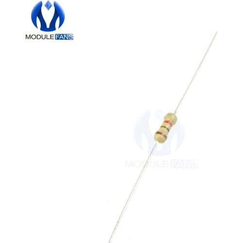 100PCS 1000 Ohms 1K Ohms 0.25W 1/4W 5% Carbon Film Resistors Resistance BRAND NEW