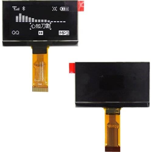 2.42 Inch 3.3V 24Pin Yellow/White/Blue I2C/Parallel/SPI SSD1309 OLED display Screen Module IIC 12864 128*64 LCD Display128x64
