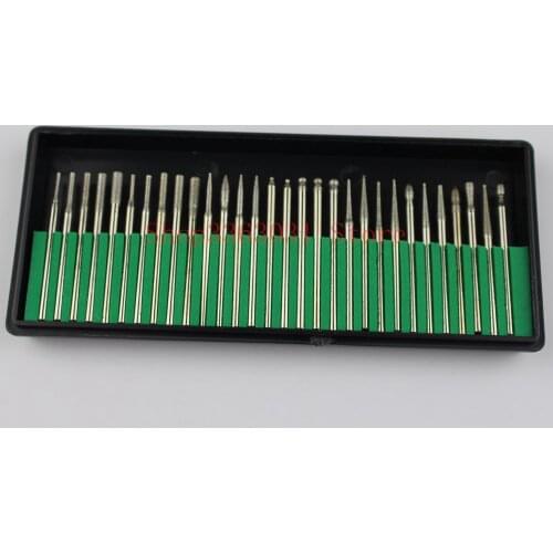 2SETS /lot Dental Diamond Burs goldsmith steel bur