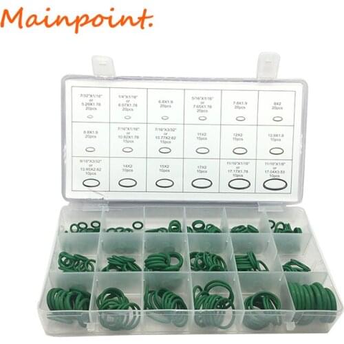 270Pcs Air Conditioning HNBR O Rings Oring Garage Set 18 Sizes Rubber Kit Car Auto Vehicle Repair With Case Hand Tools Sets