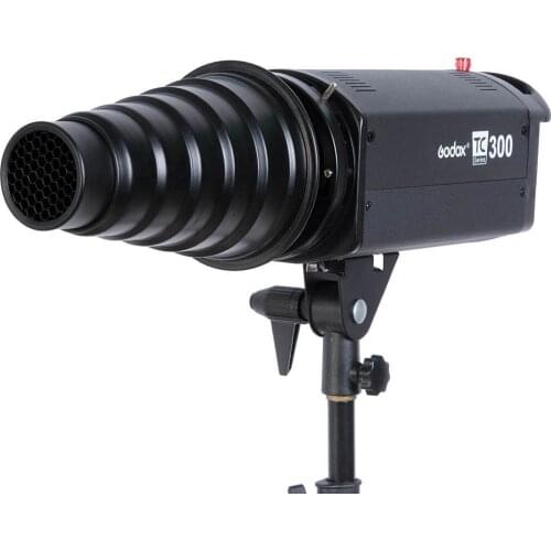 Godox SN-01 Conical Snoot Studio Flash Accessories Honeycomb Grid Light Beam Tube for Bowens Mount Studio Strobe Flash