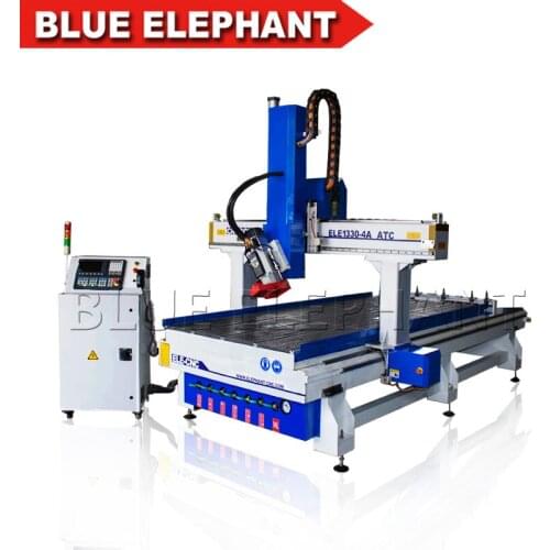 China atc cnc router 1330 4 axis cnc router engraver machine big working table 1300*3000mm