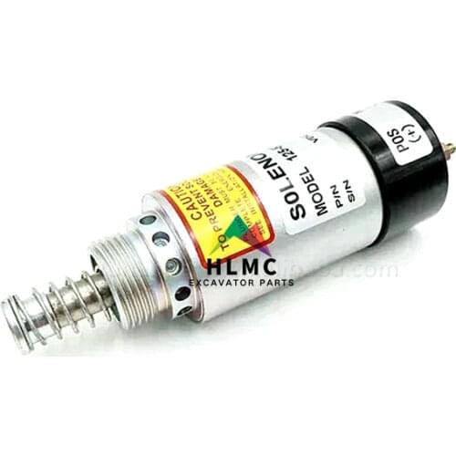 Excavator parts Flameout Solenoid 1255772 125-5772 8C-3663 Stop Solenoid
