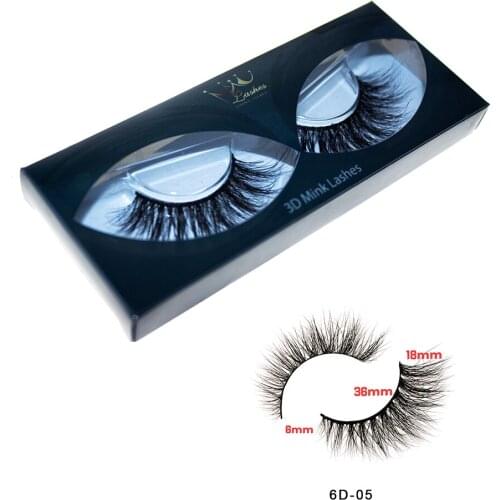 Crown Lashes Short Cross 3D False Eyelashes Natural Soft Black Mink Hair Eye Lashes Makeup Tools Women Fake Eyelashes