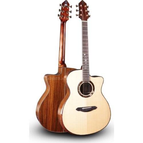 Finlay Tiamo T-JB160C,Solid Jumbo Guitar,41" guitar with Solid Spruce Top/ Laminated rosewood Body, guitars china