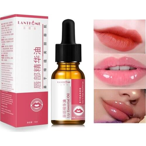 Lip Nourishing Care Essential Oil Desalination Erasing Repair Lip Wrinkles Moisturizing Nutritious Makeup Lipstick Gloss 10ml