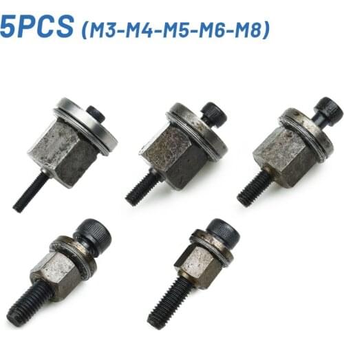 Hand Rivet Nut Gun Head Nuts Simple Installation Manual Riveter Rivet Nut Tool Mandrels M3 M4 M5 M6 M8 M10 Rivet Nut