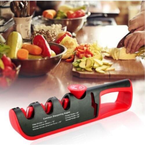 Kitchen Angle Adjustment Knife Sharpener Scissors Sharpening stone Professional Grinder knives Whetstone Sharpener Tool WF107