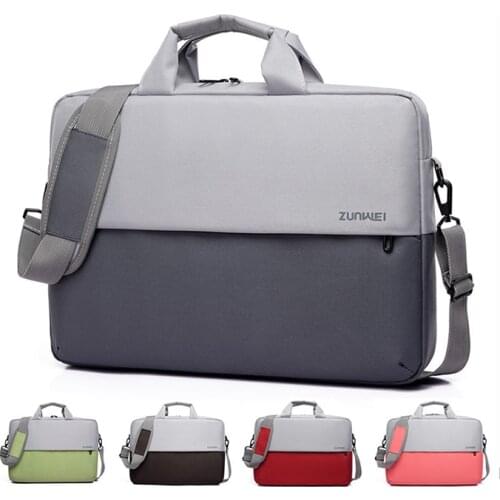 Waterproof laptop bag shoulder shoulder diagonal travel business exhibition bag shockproof portable laptop bag tote bag