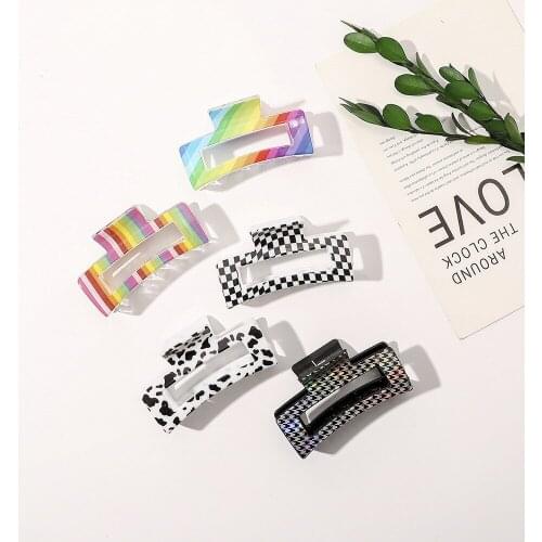 Multiple Color Hair Claw Clips Large Barrette Crab Hairpins Bath Ponytail Hairgrip For Women Hair Accessories Style Headdress Ne