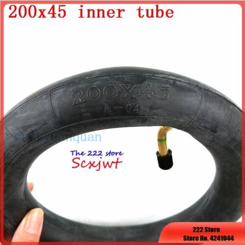 200x45 Inflated inner tube For E-twow S2 Scooter Pneumatic Wheel 8" Scooter Wheelchair Air wheel inner tire 8x1 1/4 tube